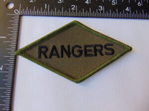 Ranger WWII Triangle OD Patch