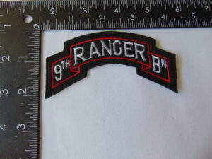 9th Ranger Regiment Color Tab Patch