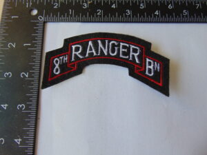 8th Ranger Battalion Tab Patch