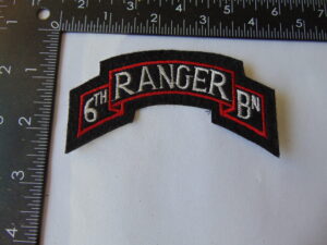 6th Ranger Battalion Tab Patch