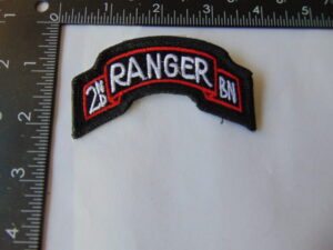 2nd Ranger Battalion Tab Patch