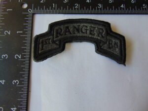 1st Ranger Battalion Tab Patch OD