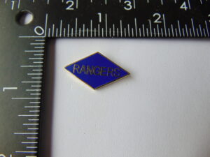 Ranger Diamond Patch Pin