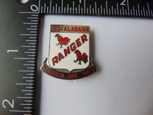 Army Ranger Alabama Touch Me Not Pin