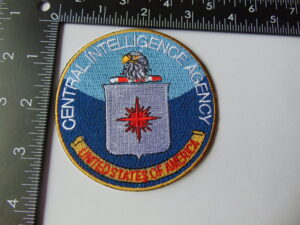 Central Intelligence Agency CIA Two Tone Patch