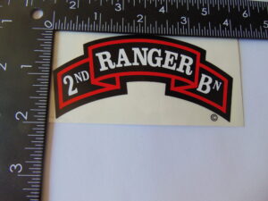 2nd Ranger Battalion Decal