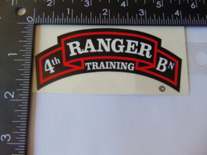 4th Ranger Training Battalion Decal