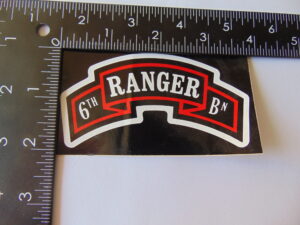 6th Ranger Battalion Decal