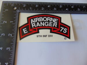 Army Ranger E Company 9th Infantry Decal