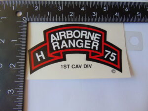 Ranger H Company 1st Cavalry Decal