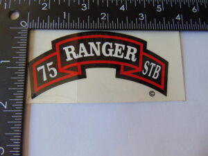 Ranger 75th STB Decal