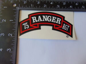 Ranger 75th Regiment Decal