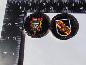 MACVSOG Challenge Coin with Sigma, Delta and Omega Units. Vietnam