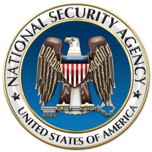 NATIONAL SECURITY AGENCY SEAL All Metal Sign 14 x 14"
