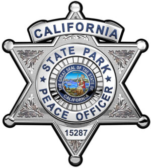 CALIFORNIA STATE PARKS PEACE OFFICER - Personalized All Metal Sign 15 x 16"
