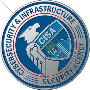 CYBERSECURITY AND INFRASTRUCTURE SECURITY SEAL All Metal Sign 14x14"