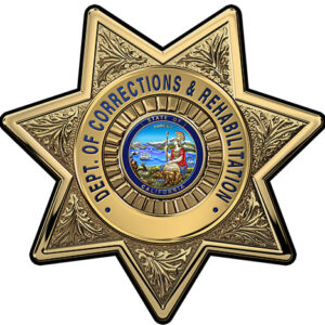 DEPT CORRECTIONS REHAB BADGE